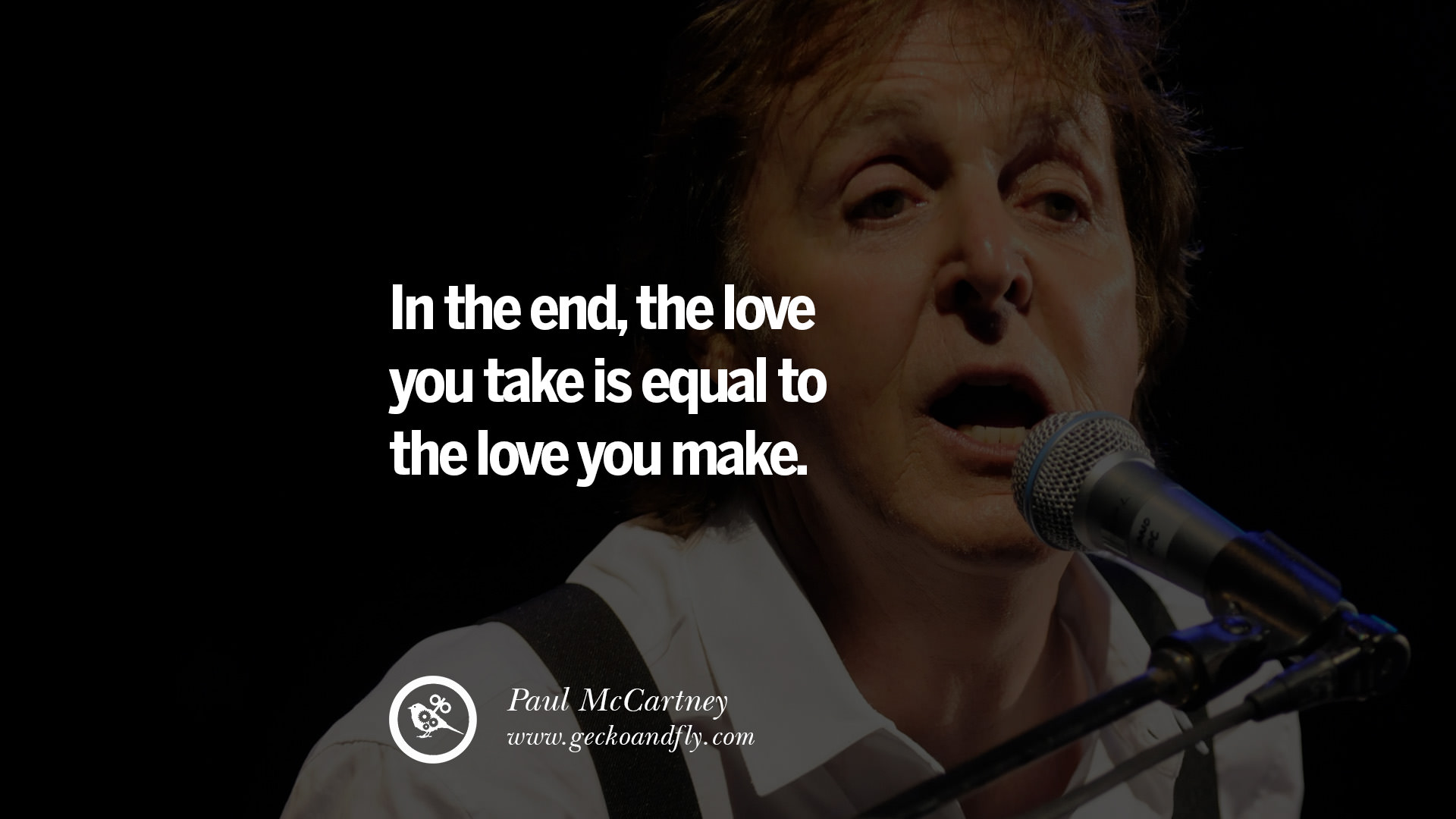 10 Quote by Paul McCartney on Vegetarianism, Life and Love