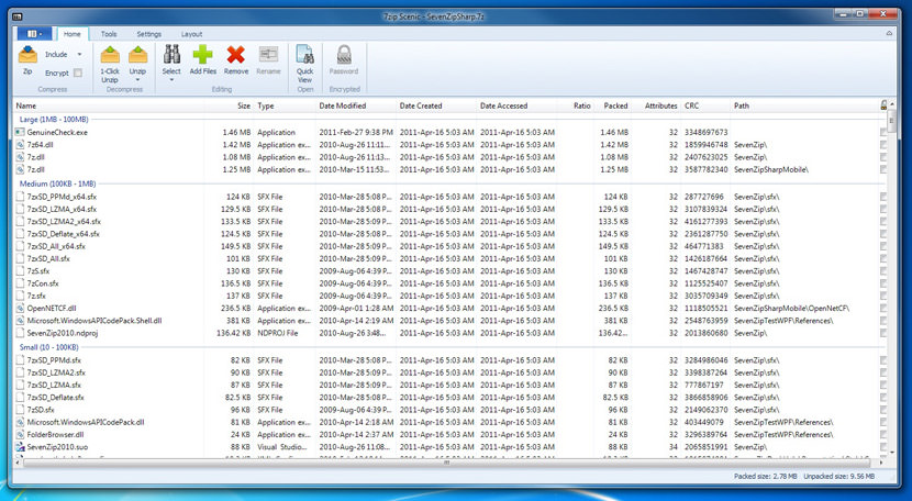 7zip password