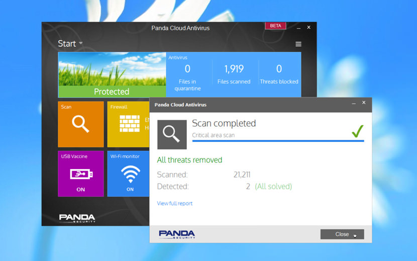 google panda antivirus cloud