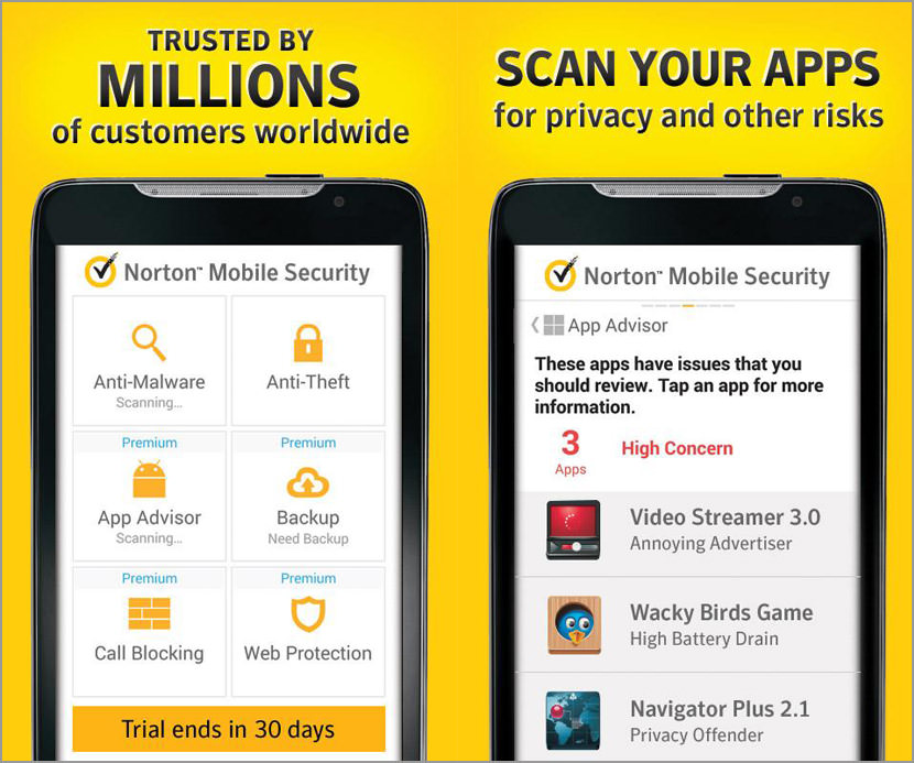 Image Gallery norton android antivirus