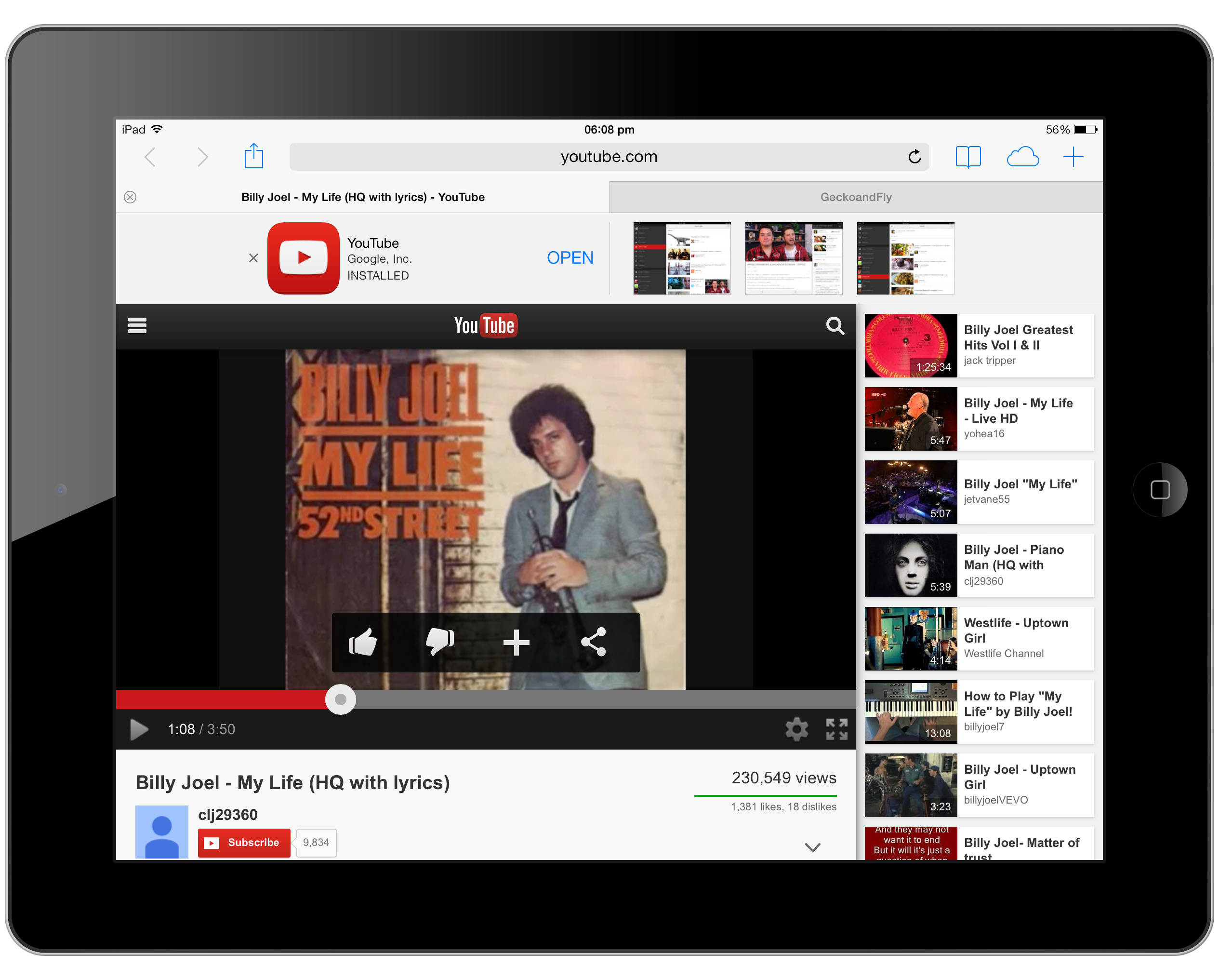 Play iTunes or YouTube Music in the Background on iPad or iPhone iOS