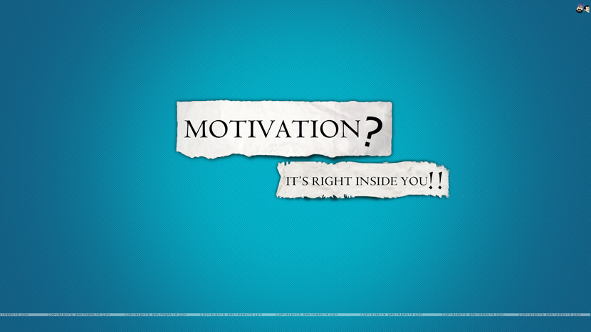 Motivation? It's right inside you!!