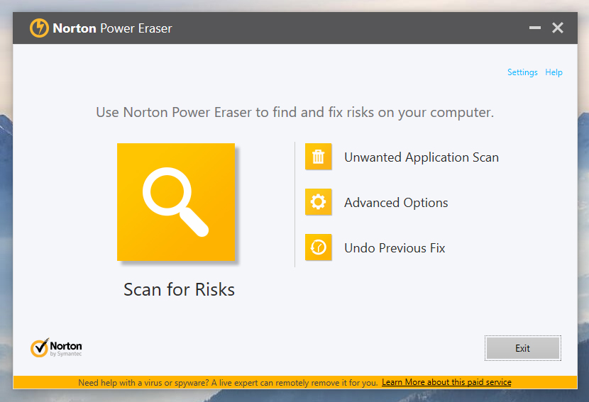 norton power eraser Powerful Fake Antivirus Virus Removal Tool by Norton, Kaspersky and Malwarebytes