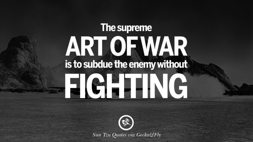 18 Quotes from Sun Tzu Art of War for Politics, Business 