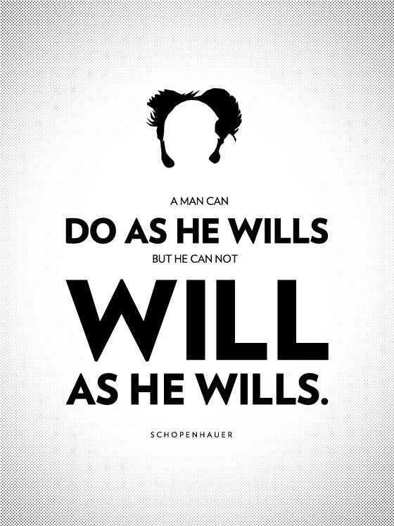 Man can do what he wills but he cannot will what he wills. - Arthur Schopenhauer