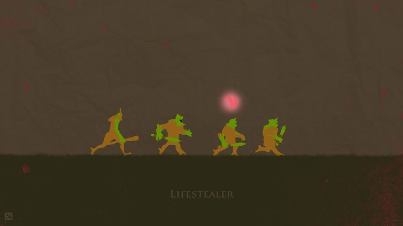 Lifestealer download dota 2 heroes minimalist silhouette HD wallpaper