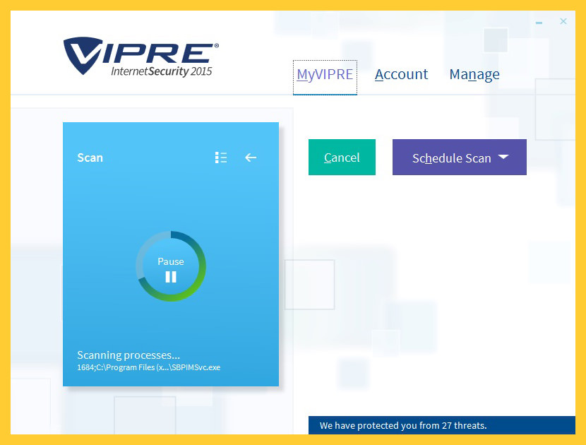 vipre advanced security for home 3 pc subscription
