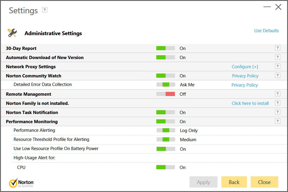 norton security download testversion