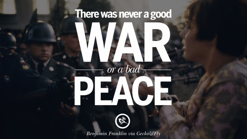 12 Famous Quotes About War on World Peace, Death, Violence