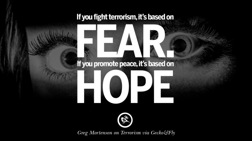 22 Inspiring Quotes Against Terrorist and Religious Terrorism