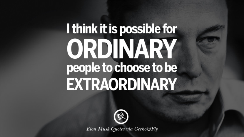 20 Elon Musk Quotes on Business, Risk and The Future