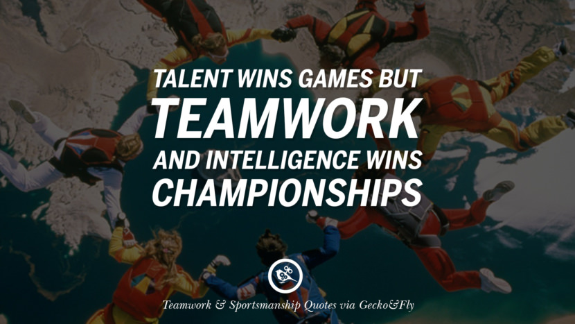 50 Inspirational Quotes About Teamwork And Sportsmanship