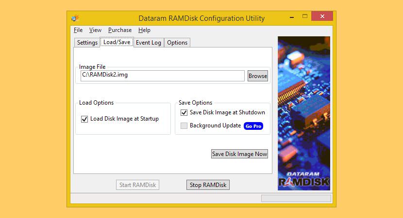 dataram ramdisk requirements