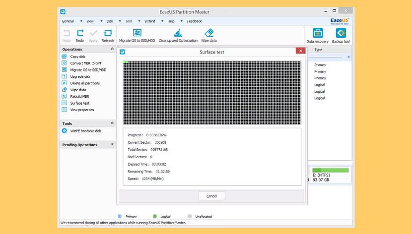 easeus partition master surface test Bad Sector Blue Screen Death Files Missing Freeware To Check And Repair Hard Disk Bad Sectors