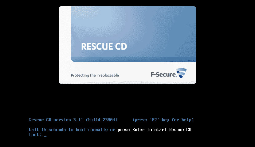 f-secure antivirus cd de refugio de emergencia v3.0