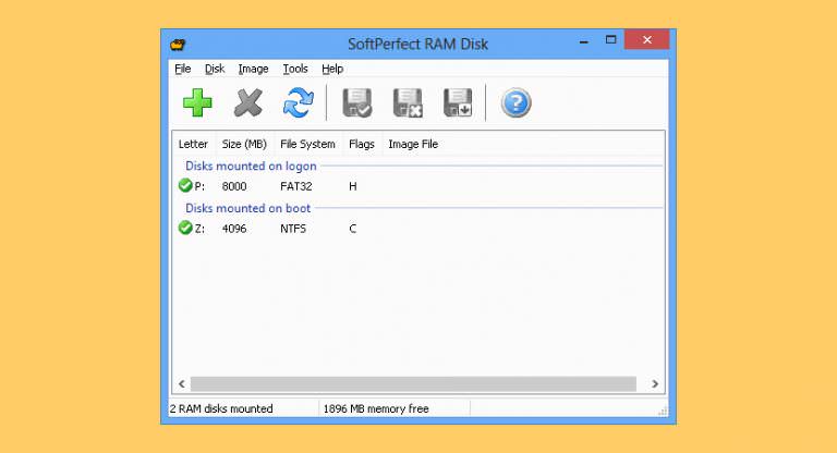 SoftPerfect RAM Disk 4.4.1 for windows instal free