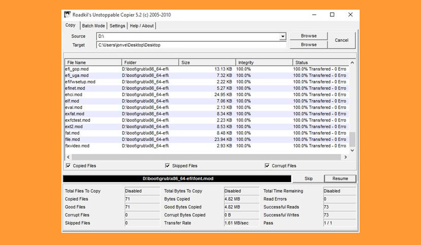 Roadkill Copier CD Recovery 