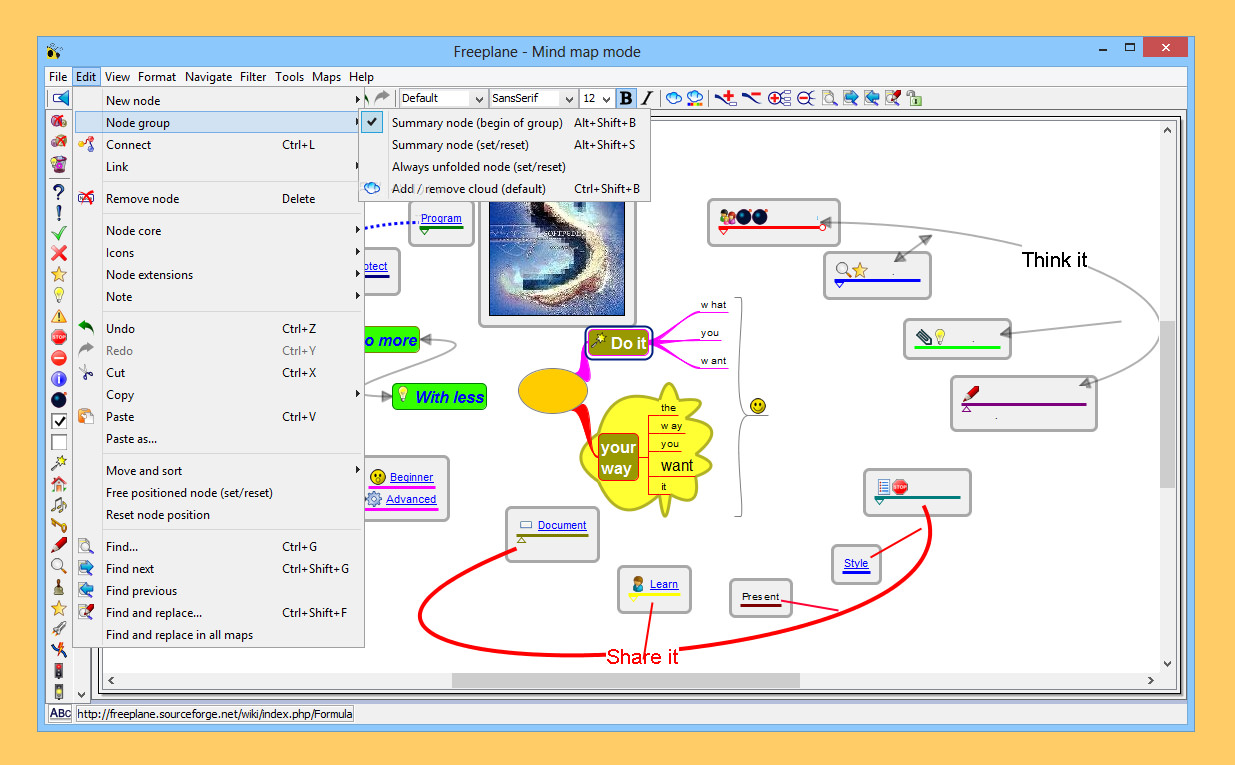 program mind mapping free download