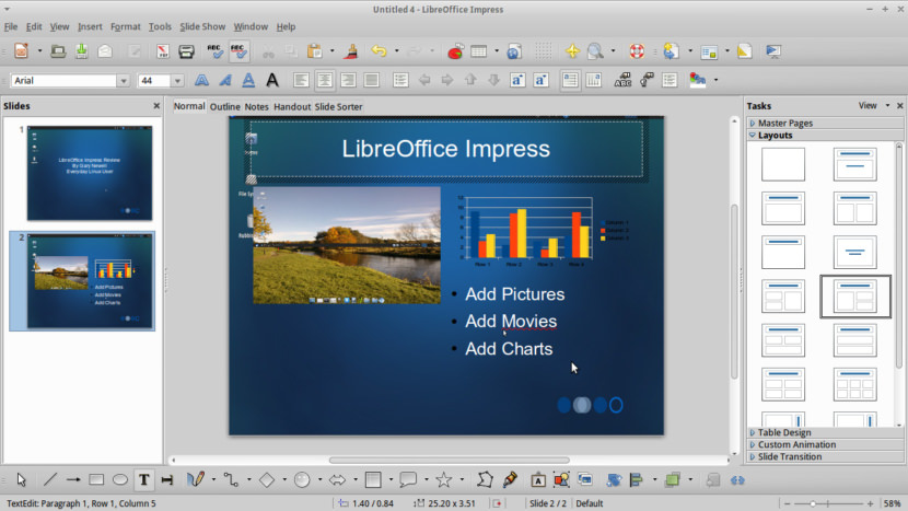 libreoffice powerpoint