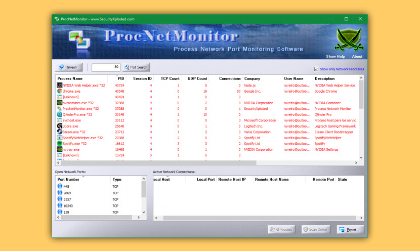 windows process monitor