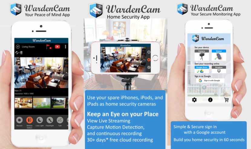 warden camera smartphone security