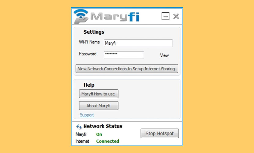 Maryfi как настроить для windows 7