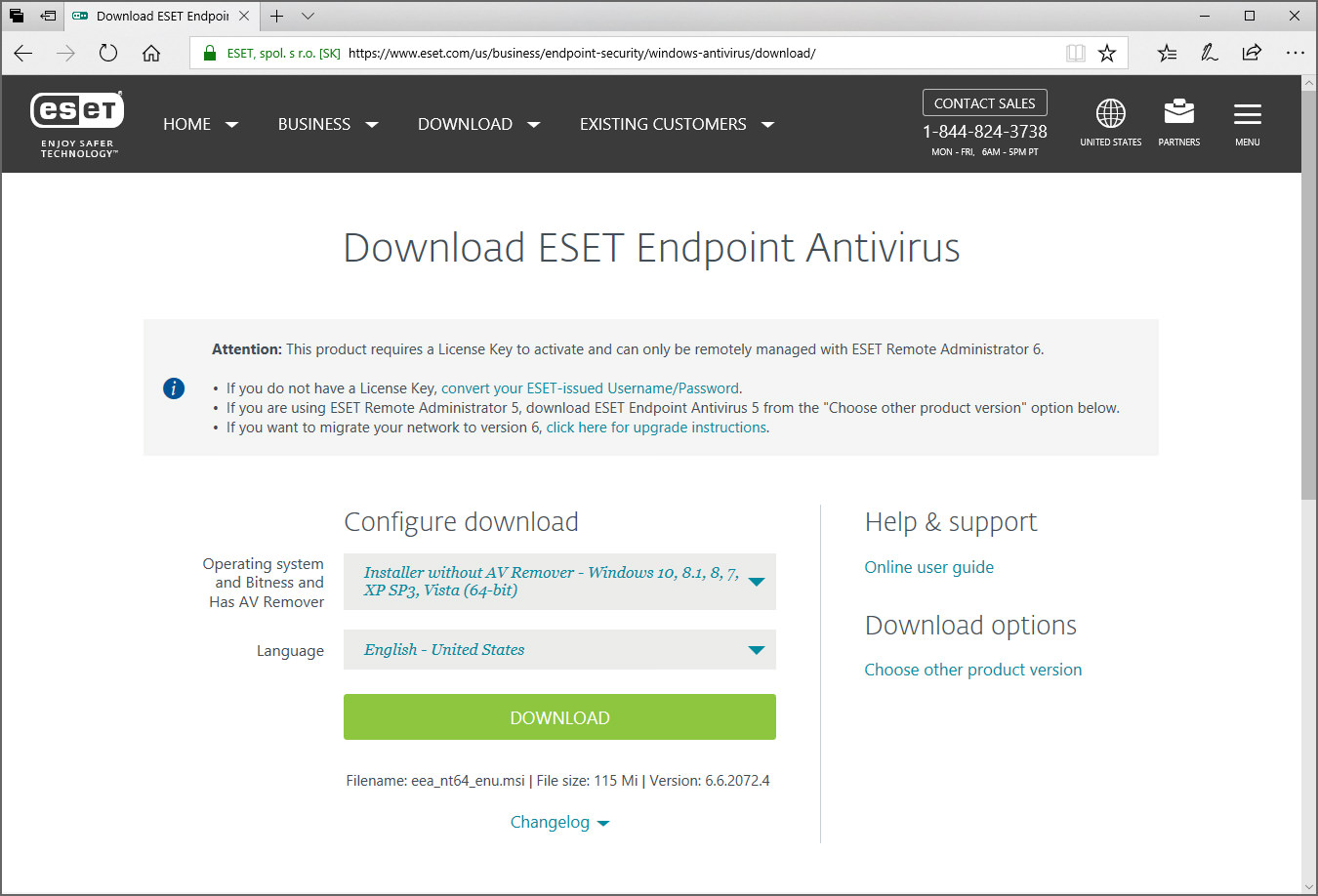 instal the last version for apple ESET Endpoint Security 10.1.2046.0