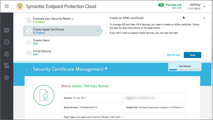 symantec endpoint protection redhat