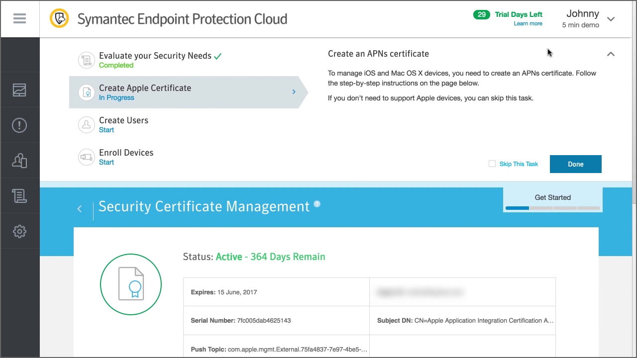 how to use symantec endpoint protection cloud