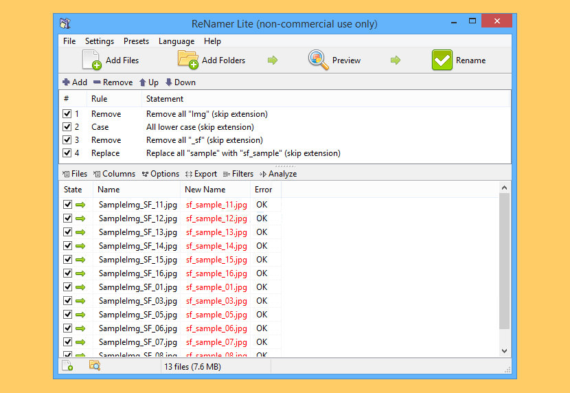 automatic file renaming software