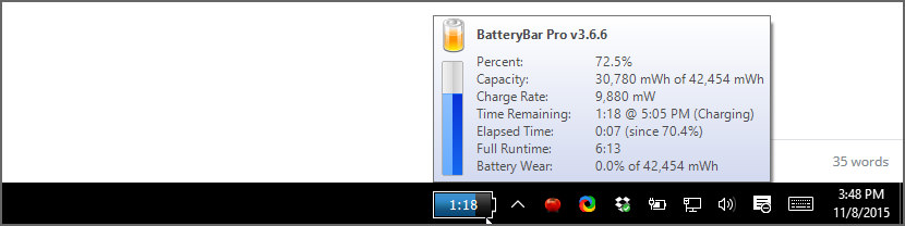 download batterybar pro code licency for windows7