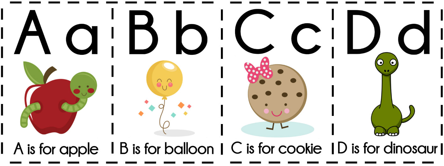 Free Printable Educational Alphabet Flashcards For Vrogue Co