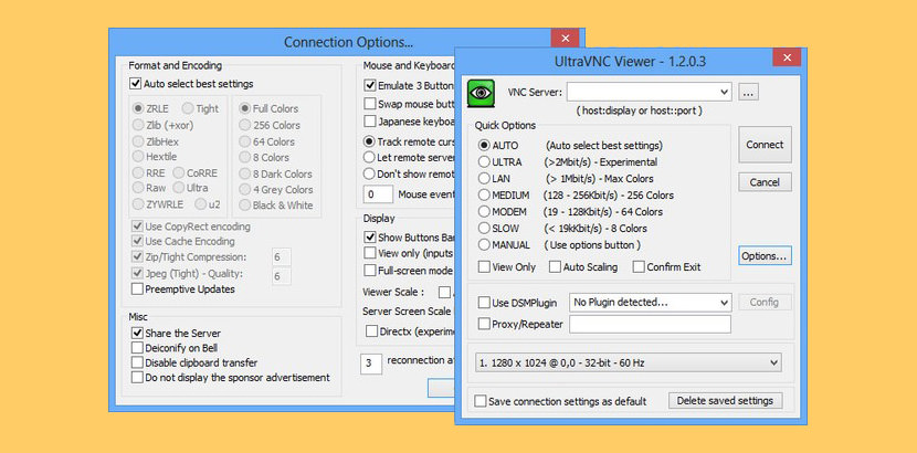 comparison free vnc software