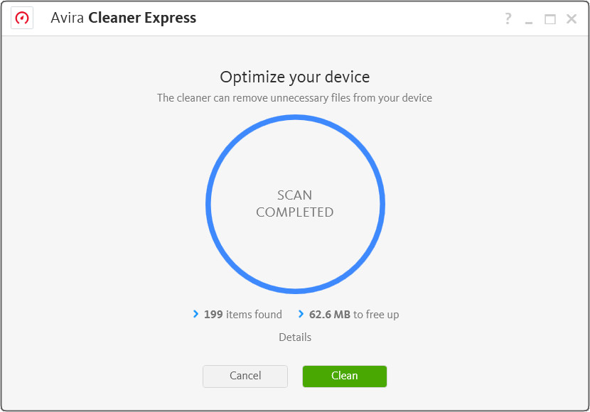 Avira Cleaner Express