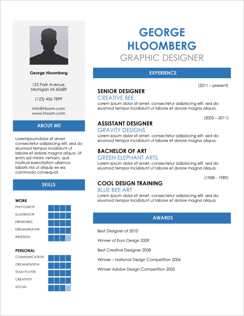 microsoft resume templates 2017
