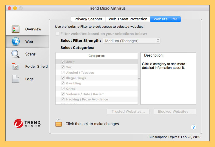 TrendMicro Antivirus for Mac