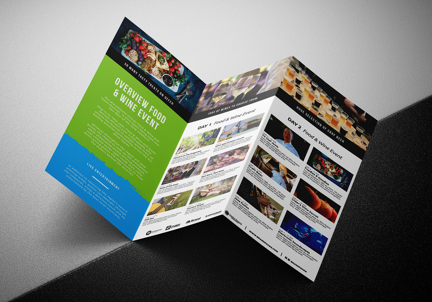 company brochure design template free download