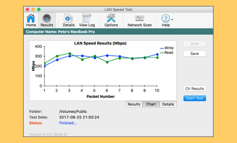 Lan speed test как пользоваться