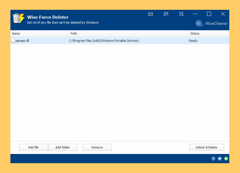 wise force deleter portable