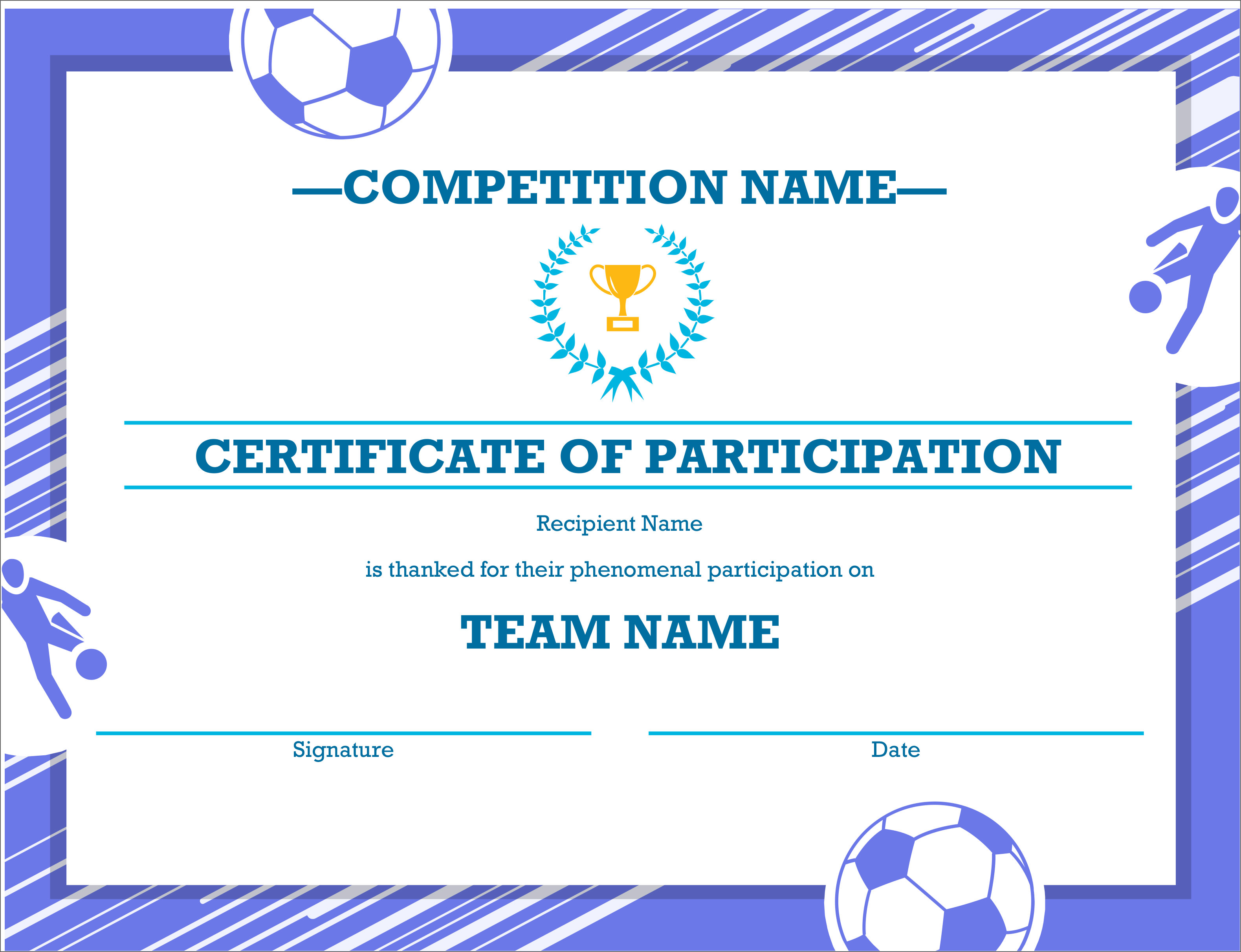 23 Free Creative Blank Certificate Templates In PSD Photoshop Pertaining To Free Printable Student Of The Month Certificate Templates