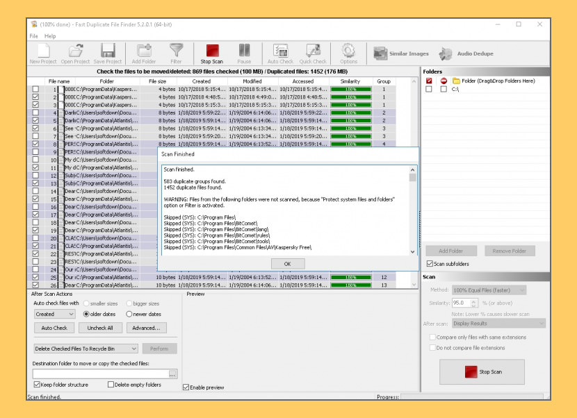 fast duplicate file finder