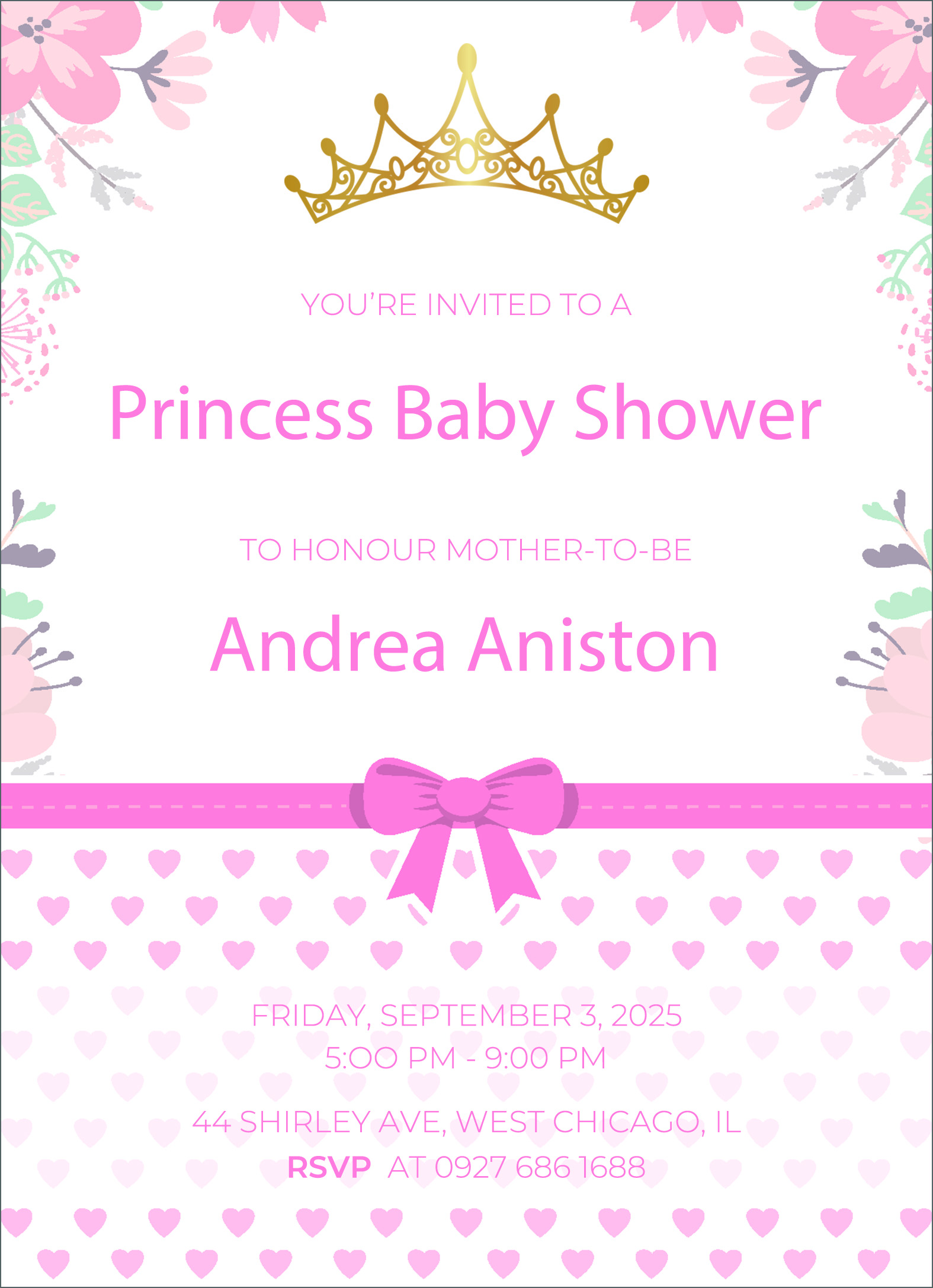 23 Free Editable Baby Shower Invitation Card Templates With Baby Shower Flyer Templates Free