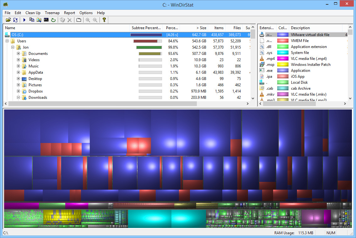 disk usage software
