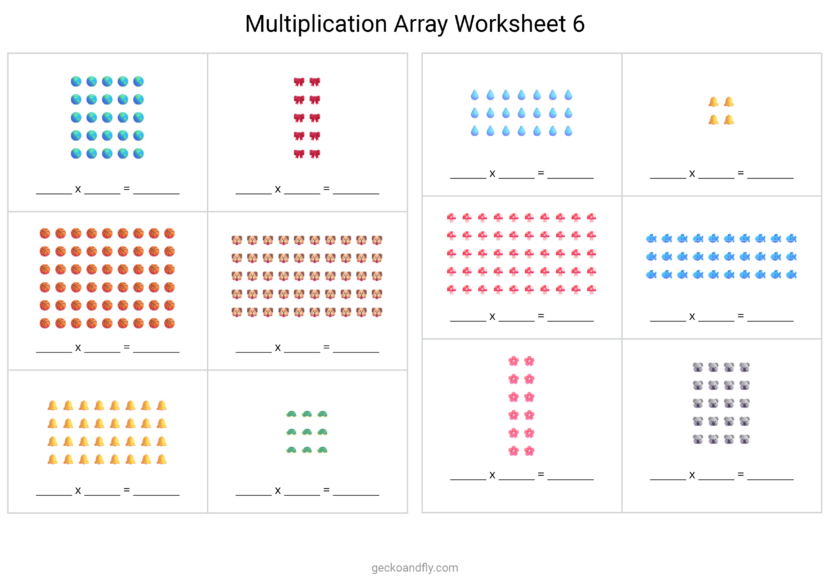 Printable Multiplication Worksheet