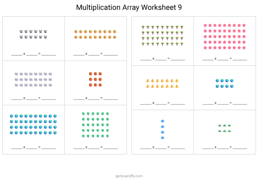 Printable Multiplication Worksheet