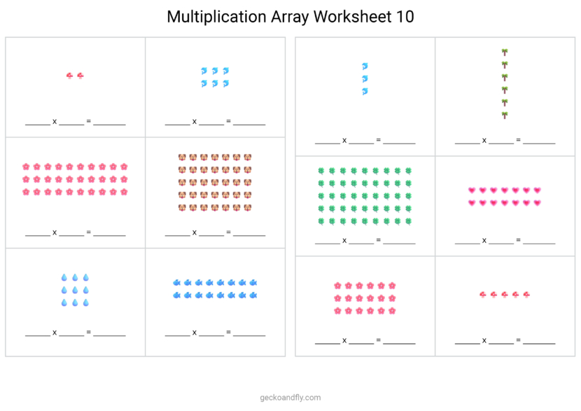 Printable Multiplication Worksheet