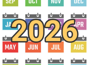 2026 calendar