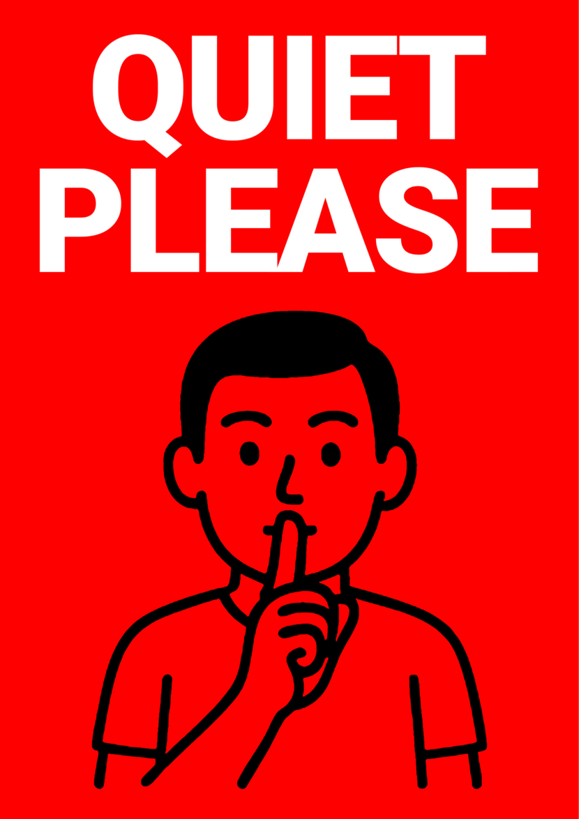Quiet Please Free Printable Signs