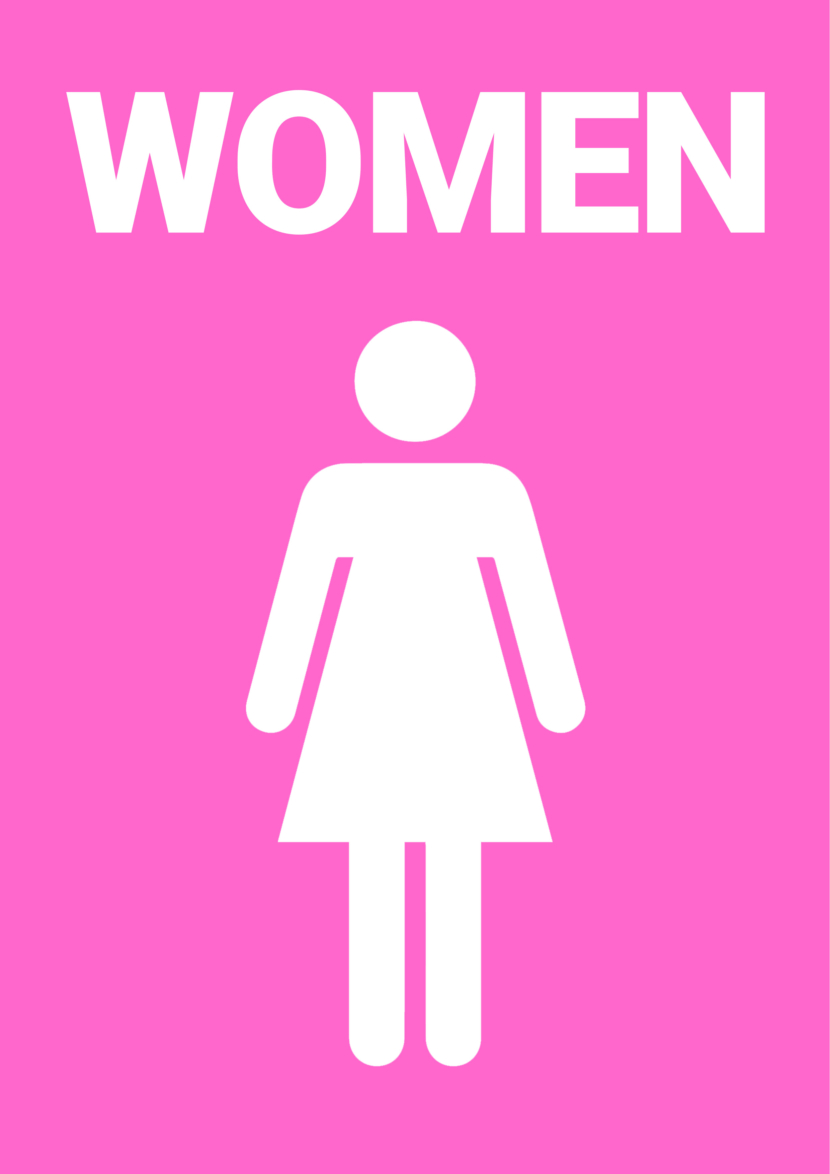 Restroom Women Free Printable Signs