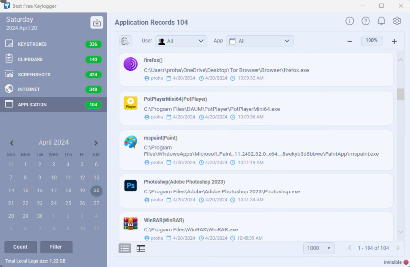 Best Free Keylogger Lite